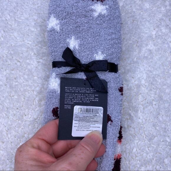 Free Press Cozy Socks Deer and Stars OS - Picture 6 of 6